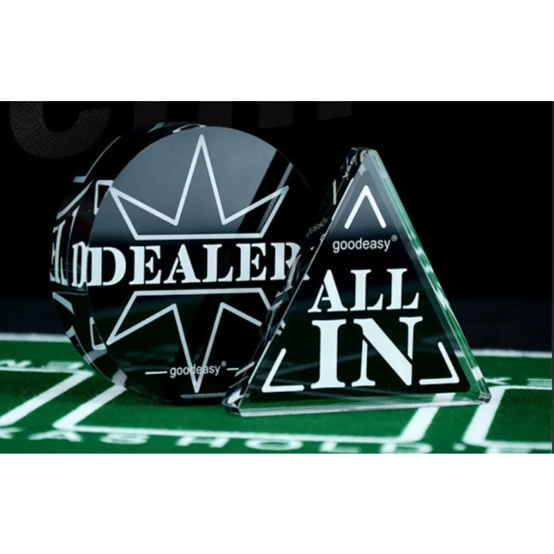 Token Coin Mechanism - Texas Hold'em House Code Position Card