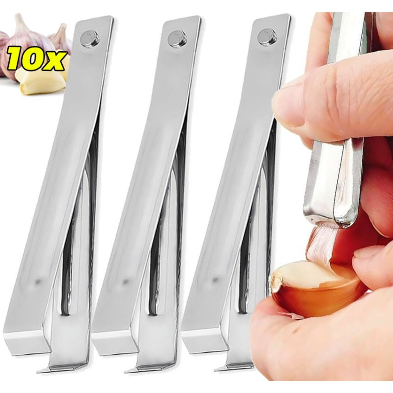 Fruit Slot Machine - 10/1pcs Stainless Steel Garlic Peeler Quickly