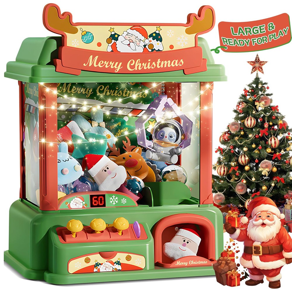 Christmas Claw Machine For Kid - Arcade Vending Machines review and price
