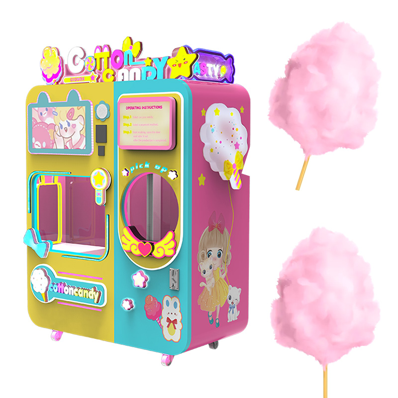 Customized Automatic Cotton Ca - Candy Vending Machine review and price