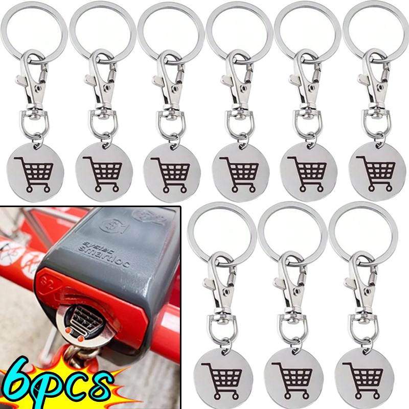 Shopping Trolley Tokens Key Ri - Token Coin Mechanism review and price