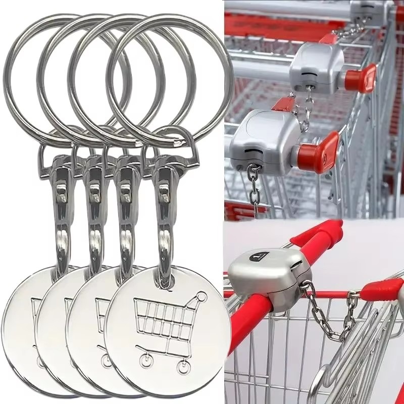 Shopping Trolley Tokens Key Ri - Token Coin Mechanism review and price