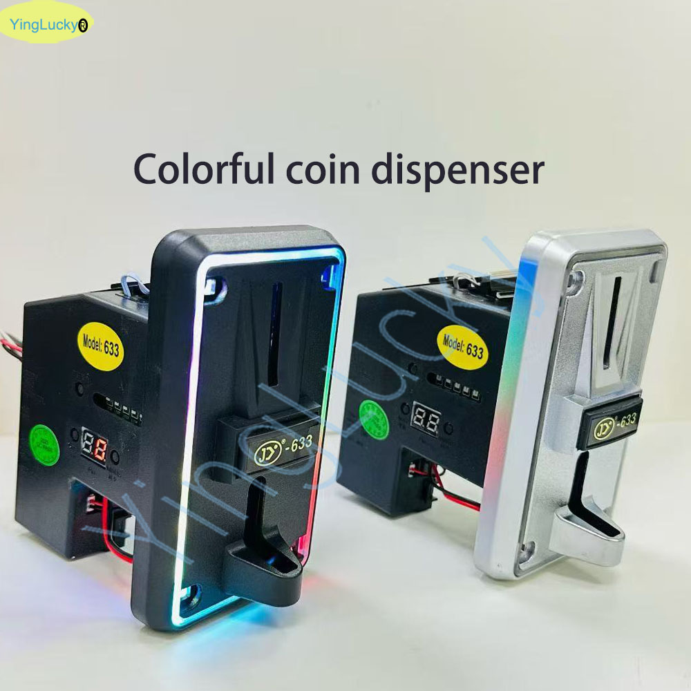 Colorful LED Multi Coin Accept - Arcade Vending Machines review and price