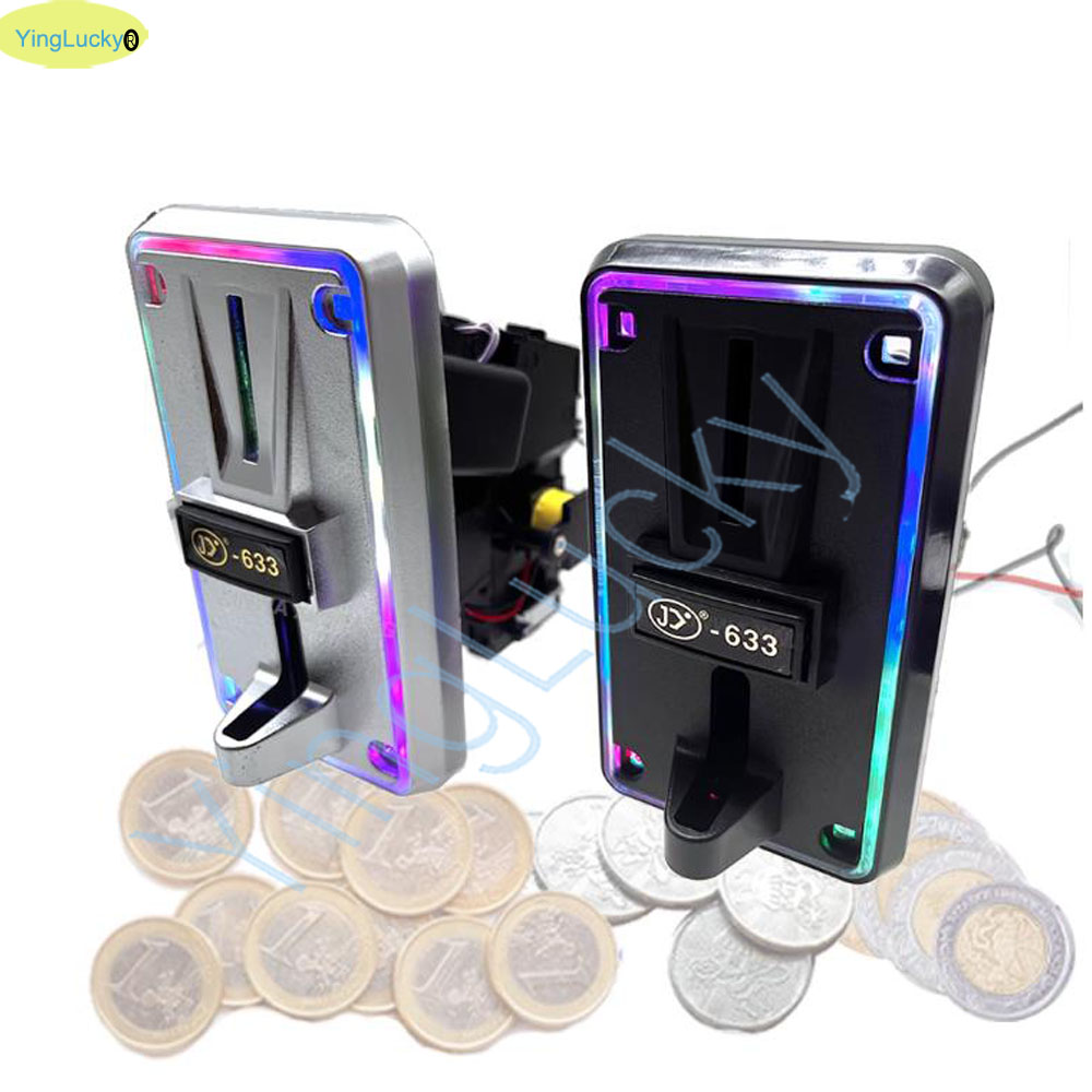 Colorful LED Multi Coin Accept - Arcade Vending Machines review and price
