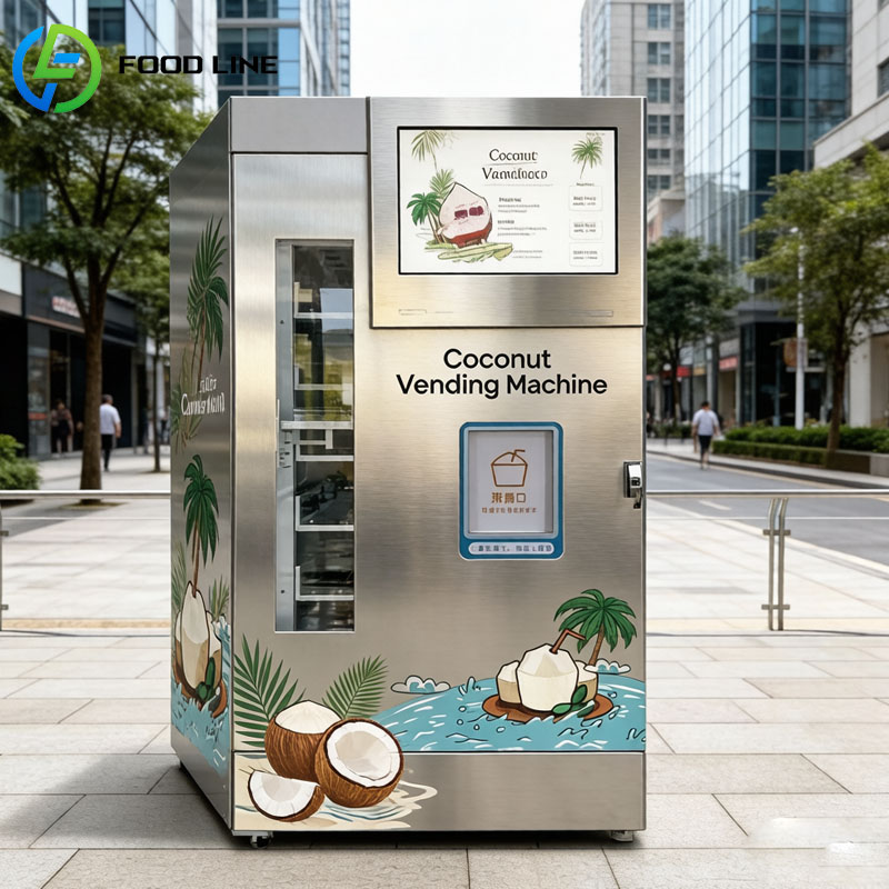 Fresh Coconut Vending Machine  - Open Vending Machine review and price