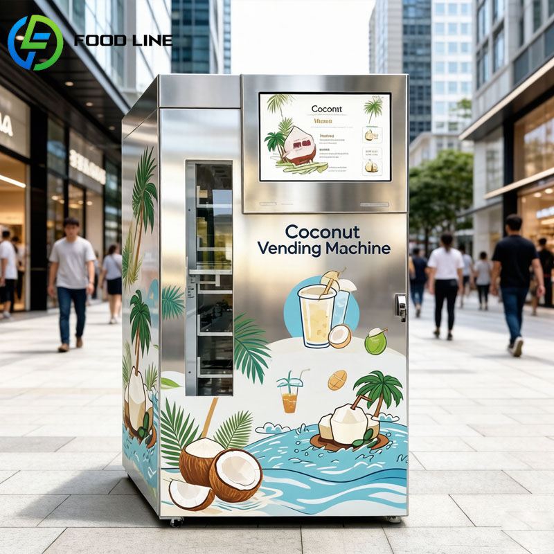 Fresh Coconut Vending Machine  - Open Vending Machine review and price