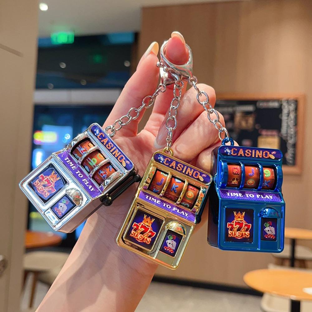 Fashion Slot Machine Keychain  - Fruit Slot Machine review and price