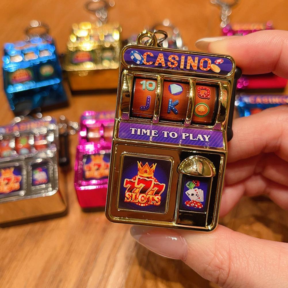 Fashion Slot Machine Keychain  - Fruit Slot Machine review and price