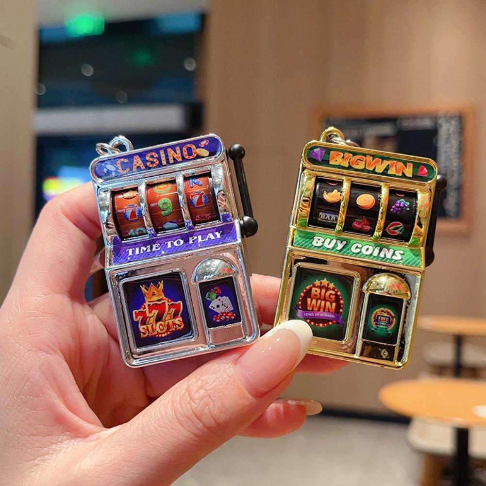 Fashion Slot Machine Keychain  - Fruit Slot Machine review and price