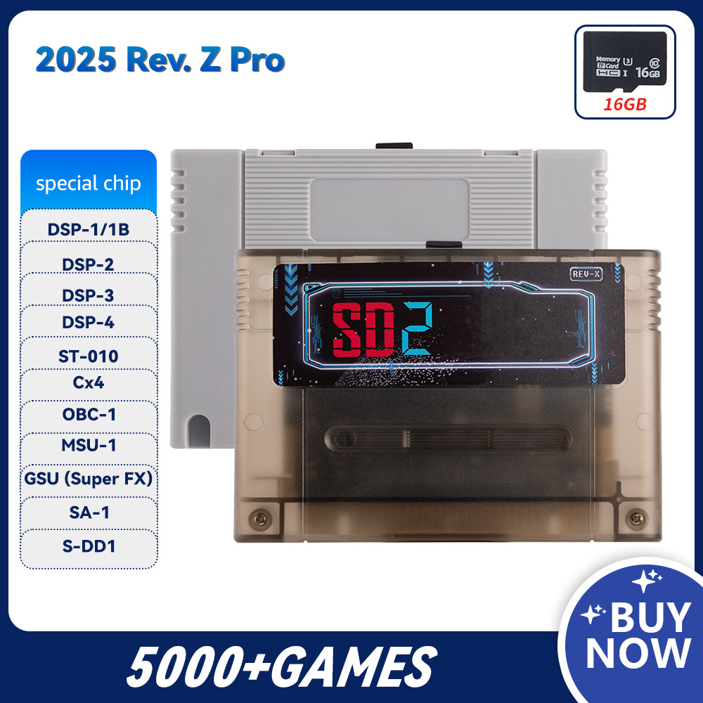 SD2 Game SNES for SD2SNES Rev. - Arcade Z review and price