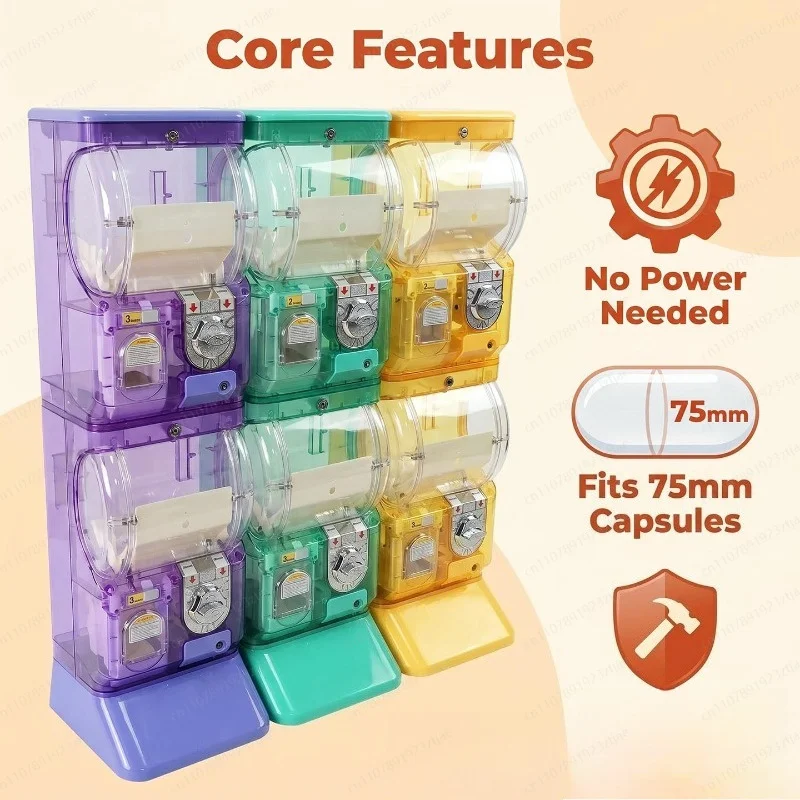 Transparent White Two Tier Gas - Arcade Vending Machines review and price