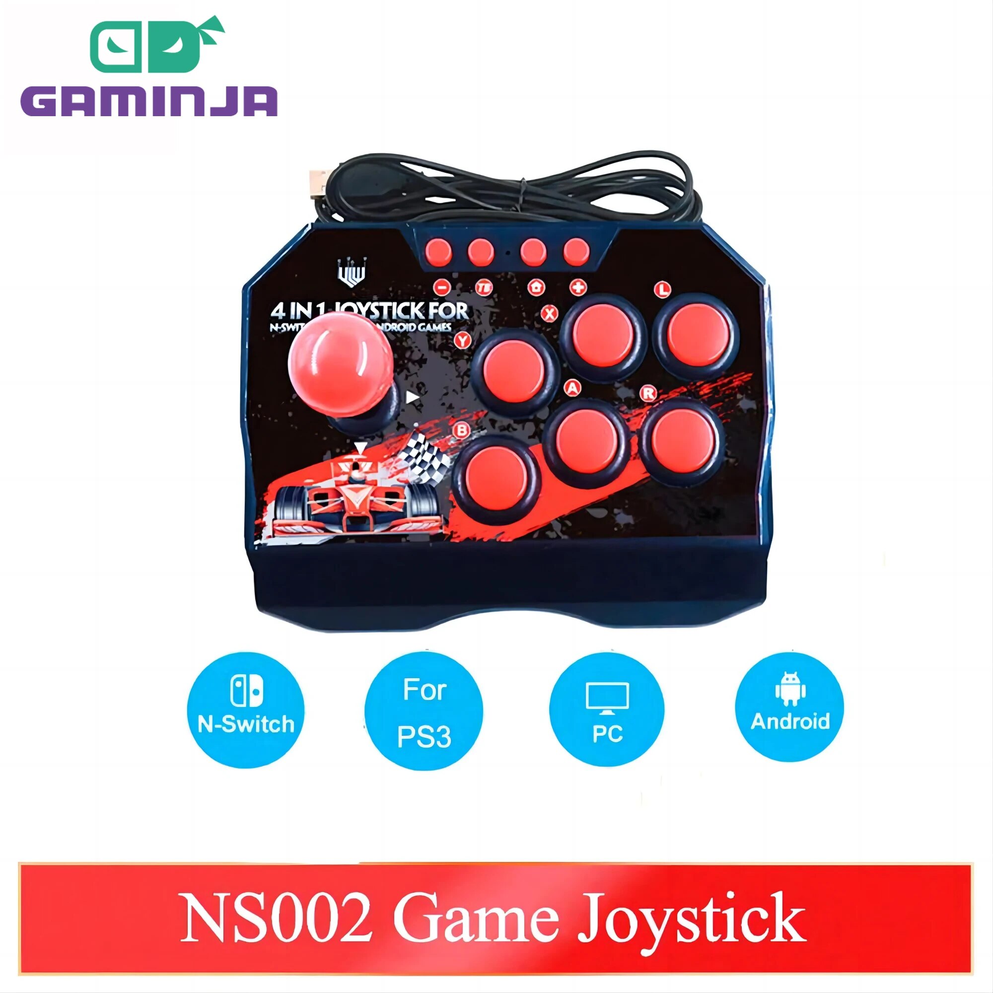 GAMINJA NS002 4 In 1 Retro Arc - Arcade Game Jackpot review and price