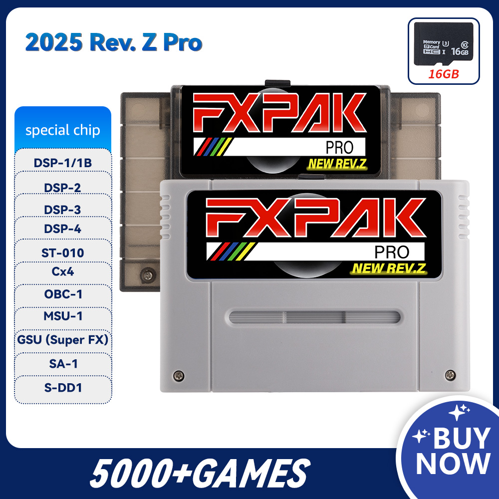 Latest FXPAK Rev. Z  Version P - Arcade Z review and price