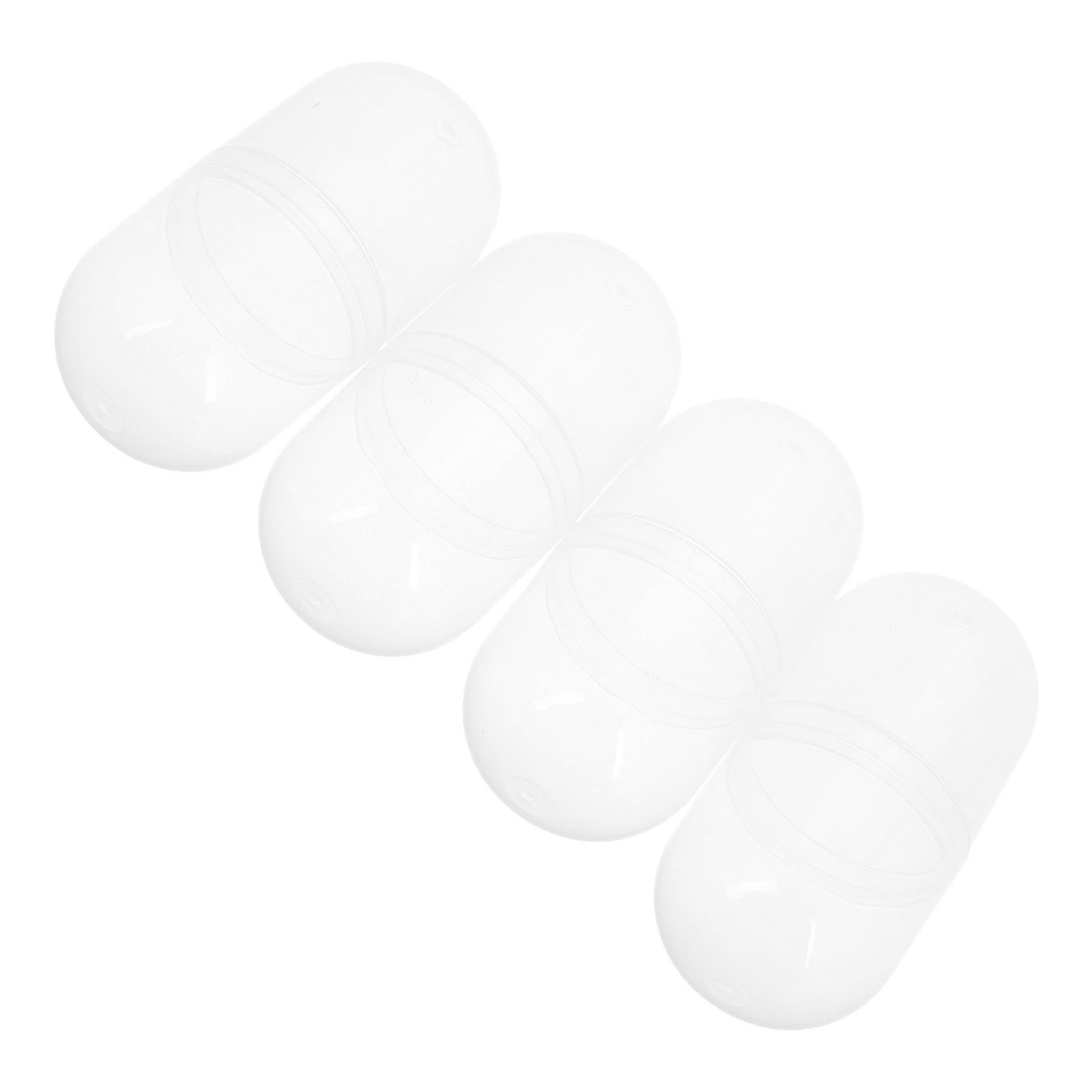 4Pcs Transparent Plastic Filla - Prize Capsule Toy Machine review and price